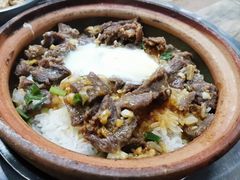 牛肉窝蛋饭-阳江河堤老牌曾记美食