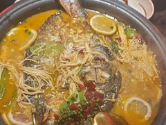 -探鱼·鲜青椒爽麻烤鱼(广州欣荣广场店)