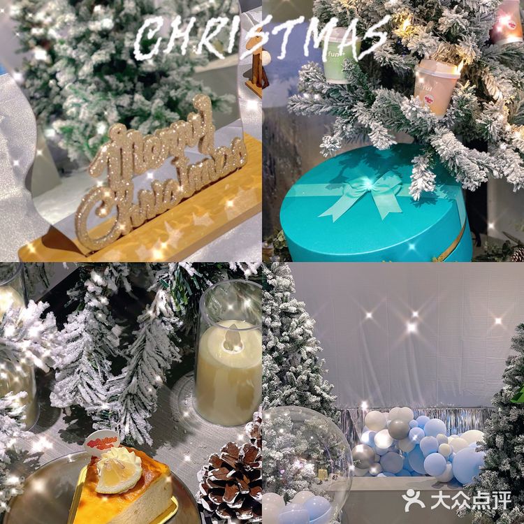 顺德的咖啡厅也太浪漫了🎄谁能不爱这圣诞氛围呢