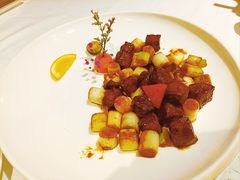 京葱牛肉粒-古韵轩·园林餐厅