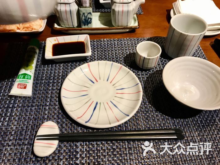 天木日本料理(大公馆店)餐具摆设图片 - 第17张