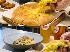 爆浆榴莲披萨-烁先生披萨·儿童餐下午茶(河南岸店)