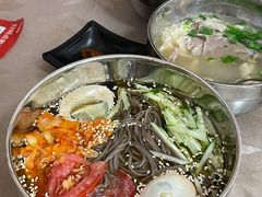 -吉林延边牛肉汤饭，大冷面