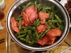 里脊肉豇豆-乌镇那一年小院主题餐厅(甘泉西路店)