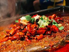 -探鱼·鲜青椒爽麻烤鱼(天河优托邦店)