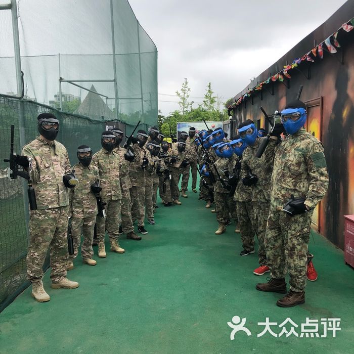 顾村公园彩弹真人cs射击俱乐部