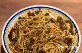 Tea Tree Mushroom Pork Back筋 Dry Noodles