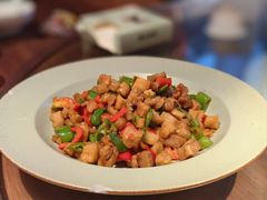 辣椒炒猪油渣-黄山老妈·土菜(碧桂园店)