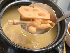 莲藕鸡脚汤（明火例汤）-文记壹心鸡(宝华路店)