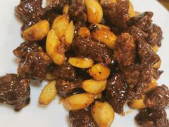 黑椒蒜仔牛肉粒-奥华餐厅·老张记(台基厂店)