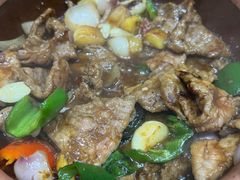 生啫牛肉-天宝食坊·啫啫煲大排档(西华路店)