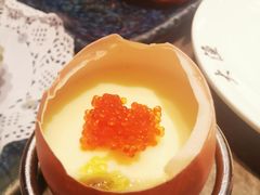 鱼籽蒸蛋-大渔铁板烧(花园道店)