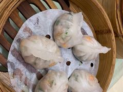 香茜栗子饺-万山楼海鲜酒家·二十三年老字号