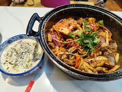 德枭大杂烩炕羊排-清真.德枭炕肉店.青海菜(大新街夜市店)