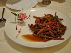 蕨菜炒鹿筋-邓丽君音乐主题餐厅