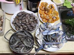 -霞涌市场海鲜摆卖区