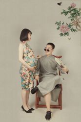 点击看大图 -暖摄影 孕妇写真家庭影像馆 (自然光主题店)