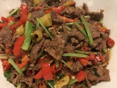 野山椒炒牛肉-湘楚情土菜馆(下沙店)
