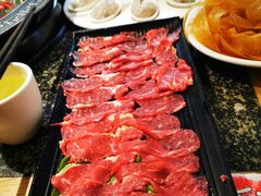 秘制嫩牛肉-杨肥肠火锅大排档(火车站花园店)