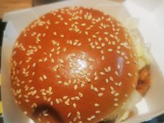 香辣鸡腿堡-肯德基(宝龙店)
