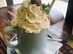 季节限定栗子拿铁-MIKAKU(万达广场上海宝山店)