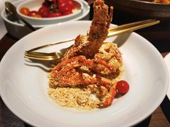 狮城麦片小青龙(对半蒸)/只-CHIC1699远洋私厨