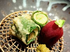 赤虾海胆天妇罗-桐寿司Sushi Tong