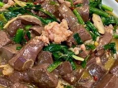 韭菜炒血-揭阳钟记小食(福田新村店)