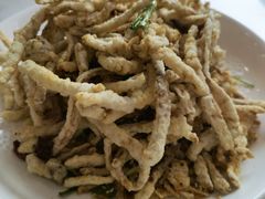 干炸茶树菇-老四川平头酸菜鱼(衙前店)