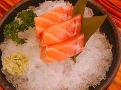 三文鱼刺身-坂吉屋·居酒屋深夜食堂(龙湖店)