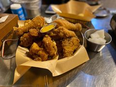 炸鸡翅一半一半-富乐满韩国正宗炸鸡韩国料理(虹泉路店)