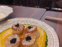 香煎带子配手指土豆泥-Bistro Les Lilas丁香花小酒馆