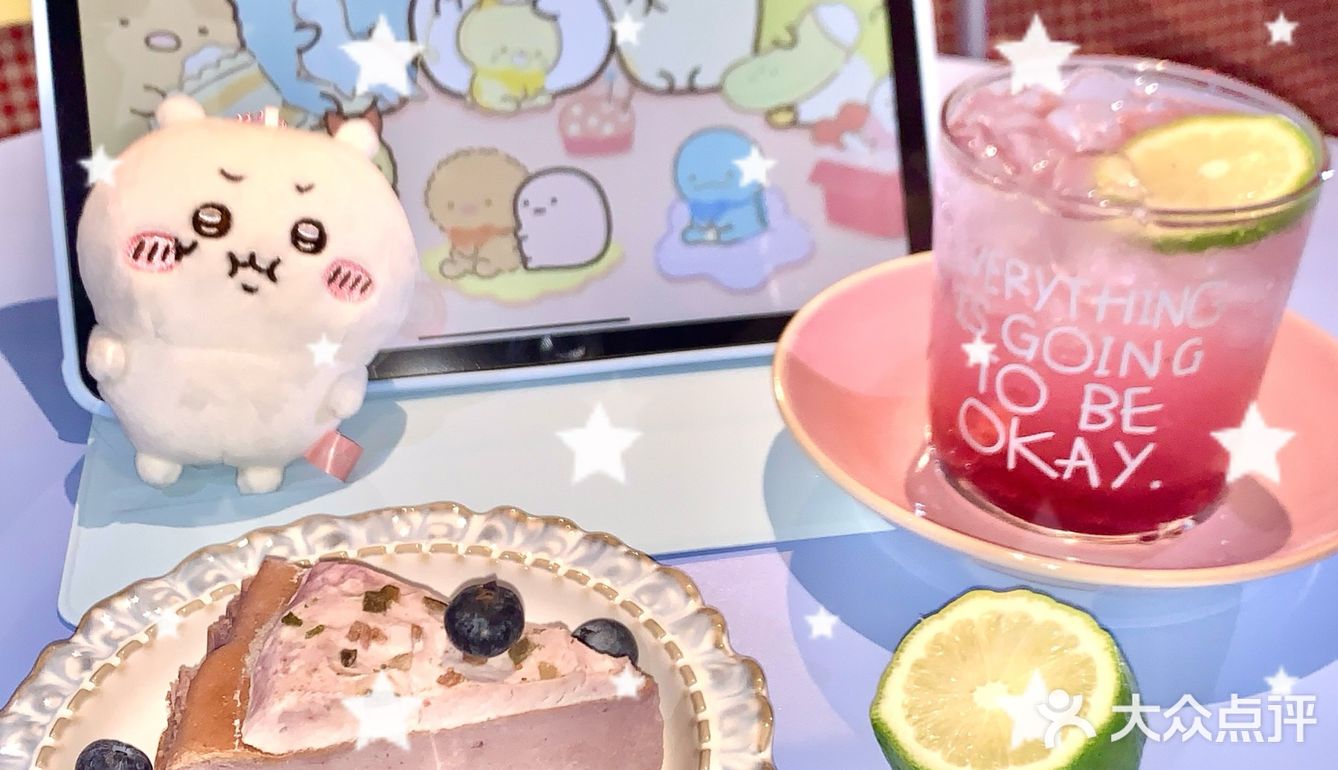 今天的甜点好可爱啊！