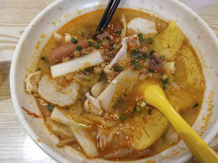 辣百川骨汤麻辣烫(元岗店)-"味道还是很赞的,用小锅单煮的,比一般麻辣