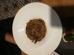 黑椒蘑菇牛柳意面-清真·艾美可餐厅(大悦汇店)