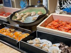 -大中华希尔顿酒店-念自助餐·海南美食·三文鱼