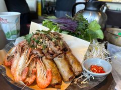 越式手卷拼盘-大头虾越式风味餐厅(光明广场店)