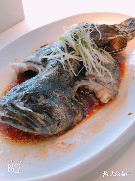 鱼乐轩·俄罗斯海鲜直供餐厅(群力店)清蒸石斑鱼图片