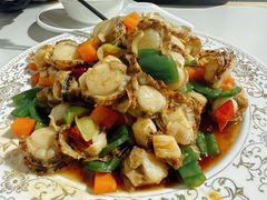 葱爆威海扇贝-威海渔村(静安旗舰店)
