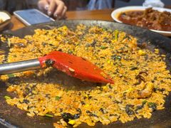 铁板炒饭-红辣椒八爪鱼特色韩国料理