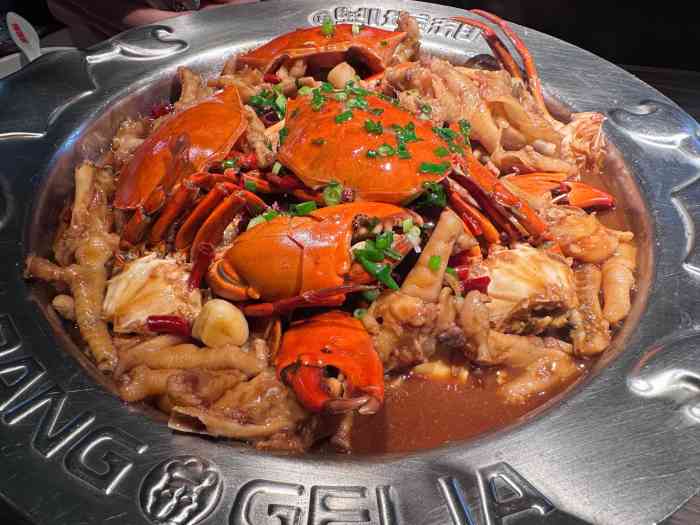 胖哥俩肉蟹煲(悦荟广场店)-"和老妈来拔**们俩胃口都比较小就点了一份