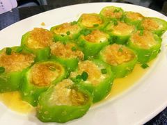 蒜蓉蒸胜瓜-一哥美食(总店)