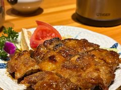 花椒烤鸡肉定食-大岛日本料理铁板烧(南通大饭店)