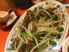 韭菜炒猪肝-拉面莊夢語＆中华料理八椿