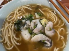 雪菜黑鱼面-奎元馆.百年奎元.非遗传承(西湖边的解放路店)