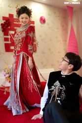 -桃子造型婚纱礼服(凤起广场店)