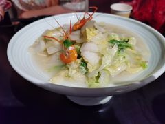 腐皮青菜-老头儿油爆虾·1987杭州烟火味(湖滨银泰in77D区店)
