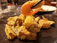 金沙黑南瓜焗虾-港丽餐厅(高德置地店)