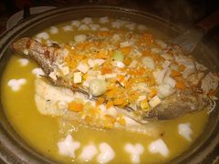 黄金酸辣味烤鱼-烤匠麻辣烤鱼(环球中心店)