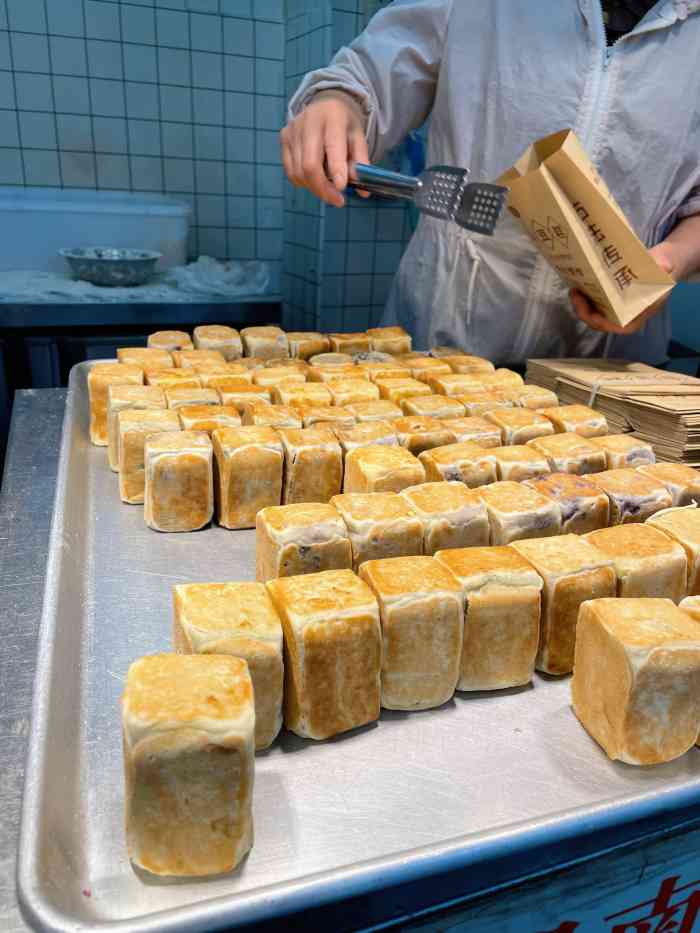 付记仙豆糕-"昨天吃了之后欲罢不能,早上路过又买了,看.